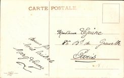 CPA Fantaisie Fleurs Bateau marins