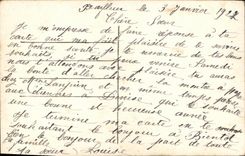 CPA Fantaisie Fleurs Femme Eventail