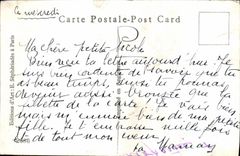 VINTAGE POSTCARD Fantaisie Roast Child does not have