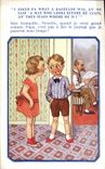 VINTAGE POSTCARD Fantasy Bachelor Children