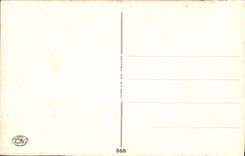 VINTAGE POSTCARD Fantasy Flowers Child Dog