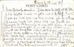 VINTAGE POSTCARD Fantasy Children Only time will Tel  Clock