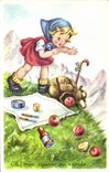 VINTAGE POSTCARD Fantasy Oh Child my lunch which S escaped