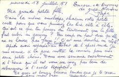 VINTAGE POSTCARD Fantaisie Children Ca T will learn has to treat me hen mouillee