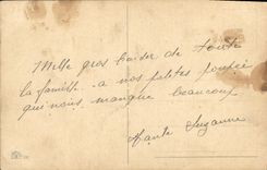 VINTAGE POSTCARD Fantaisie Child My first thought C is you