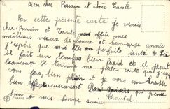 CPA Fantaisie Enfants Chien Bonne annee