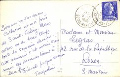 VINTAGE POSTCARD Fantaisie Children Fishes Each one his Grenouille tower