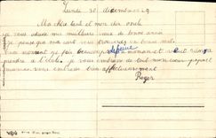 VINTAGE POSTCARD Fantasy Child Happy New Year with snow