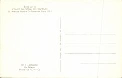 MODERN CARD Fantasy Grimou Children a pilgrim Museum of Florence