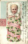 VINTAGE POSTCARD Fantaisie Child Will be T it minister or sweeping