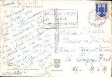 CPSM Fantasy Children Souvenir D Alsace Storks