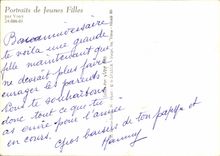 MODERN CARD Fantasy Child Young girl