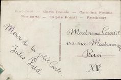 CPA Fantaisie Enfant Gage d amite Hirondelles 