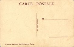 VINTAGE POSTCARD Fantasy Children L study