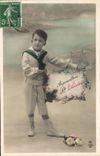 VINTAGE POSTCARD Fantasy Child St Theodor