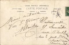 CPA Fantaisie Femme Ste Yvonne