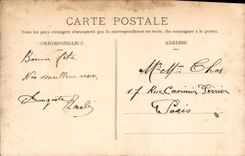 VINTAGE POSTCARD Fantaisie Child Granulates cabbage