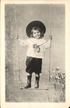 CPA Fantaisie Enfant Balancoire 