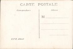 CPA Fantaisie Enfant Poisson 1er avril