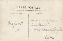 VINTAGE POSTCARD Fantasy Child Airship Zeppelin