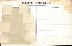 VINTAGE POSTCARD Fantasy Child Zeppelin Airship