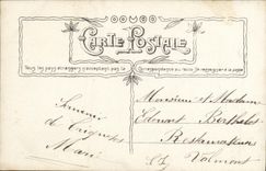 VINTAGE POSTCARD Fantaisie Children Hunter Drives out