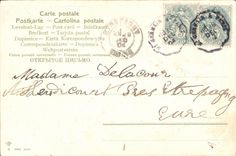 VINTAGE POSTCARD Fantasy Children Angels Lampions Happy New Year