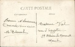 VINTAGE POSTCARD Fantasy Child Easter Crossroads of the joy