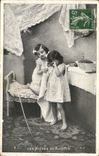 VINTAGE POSTCARD Fantasy Child niches of Suzette