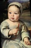 MODERN CARD Fantasy Child Philippe de Champaigne children of Montmort Rheims Museum of Beautiful arts