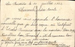 VINTAGE POSTCARD Fantasy Child a large kiss