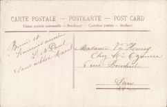 CPA Fantaisie Enfant Un baiser