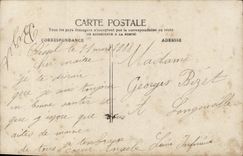 CPA Fantaisie Enfant Religieuse Militaria