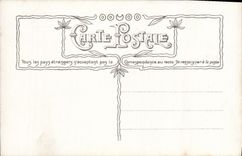 VINTAGE POSTCARD Fantasy Large Child Oh mother beautiful story