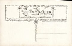 VINTAGE POSTCARD Fantasy Large Child mother good soup