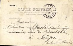 VINTAGE POSTCARD Fantasy Child New Year s gifts of fragile household Parcel