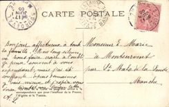 VINTAGE POSTCARD Fantasy Child Others frimousses Telephone