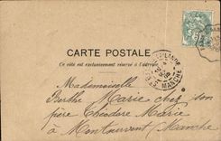 VINTAGE POSTCARD Fantasy Child Still a new carrot