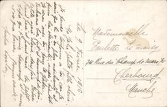 VINTAGE POSTCARD Fantasy Children With the garden