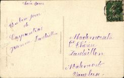 VINTAGE POSTCARD Fantasy Child Soldier miltiaria