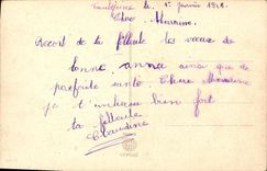 CPA Fantaisie Enfants Coeur 