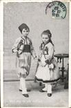 VINTAGE POSTCARD Fantasy Children But not a valiant penny Folklore