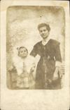 CARTE PHOTO Maisey Fantaisie Femme et Enfant 