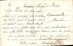 VINTAGE POSTCARD Fantasy Child Dove birds