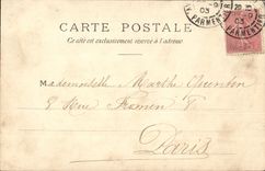 CPA Fantaisie Enfant Balancoire