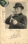 VINTAGE POSTCARD Fantasy Child Cigar Tobacco