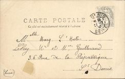 VINTAGE POSTCARD Fantaisie Child Let us play horse