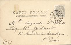 VINTAGE POSTCARD Fantasy Children with the hot hand