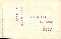 CPA Fantaisie Enfants Agneaux 