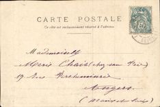 VINTAGE POSTCARD Fantasy Children Smile D April